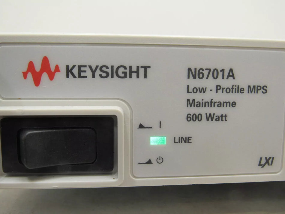 Agilent Keysight N6701A Low-Profile Modular Power System Mainframe 600 Watt