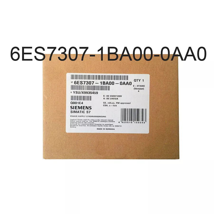 SIEMENS 6ES7307-1BA00-0AA0 6ES7 307-1BA00-0AA0 PLC Module
