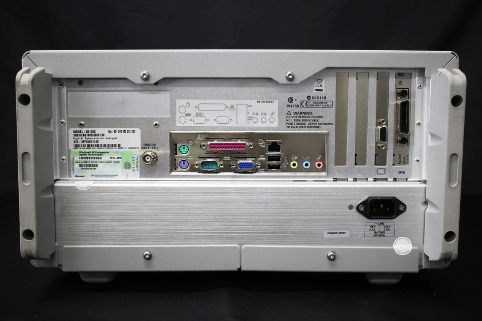 Agilent 86100C /001/092/200/201/202 Infiniium DCA Oscilloscope Mainframe
