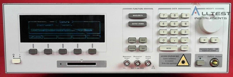 HP Agilent Keysight 8168F-002 Tunable Laser Source 1450nm to 1590nm