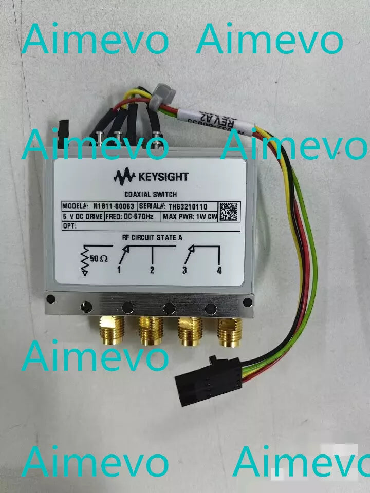 Keysight Agilent N1811-80053 DC-67GHz Coaxial Switch for N9032B
