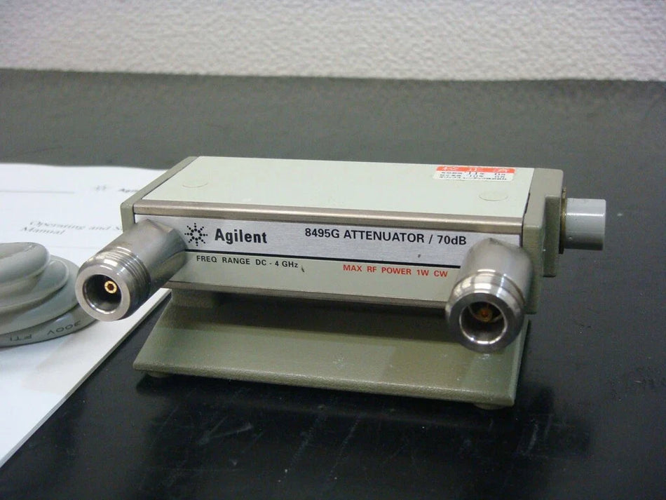 Agilent 8495G /001 DC-4GHz 70dB Programmable attenuator