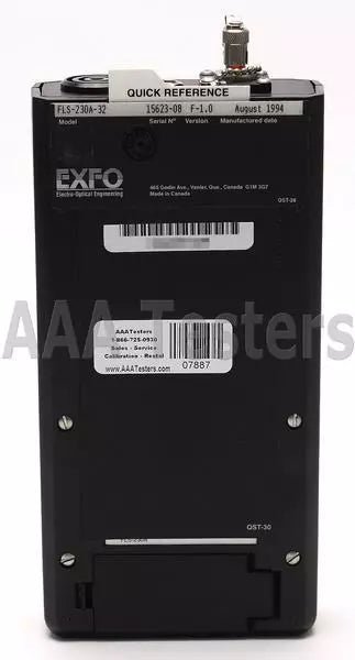 EXFO FLS-230A Visual Fault Locator VFL FLS 230A FLS-230A-32