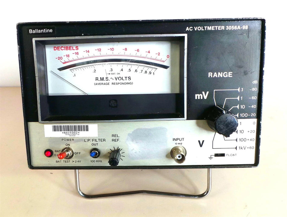 Ballantine AC Voltmeter 3056A-98  - Free Shipping