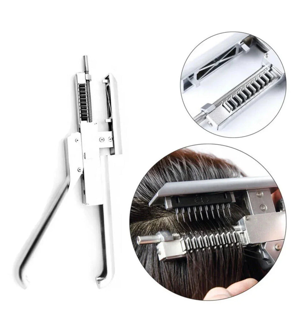 6D Extension Machine Salon Fusion Tool Connector Human Hair Extension Kit Set