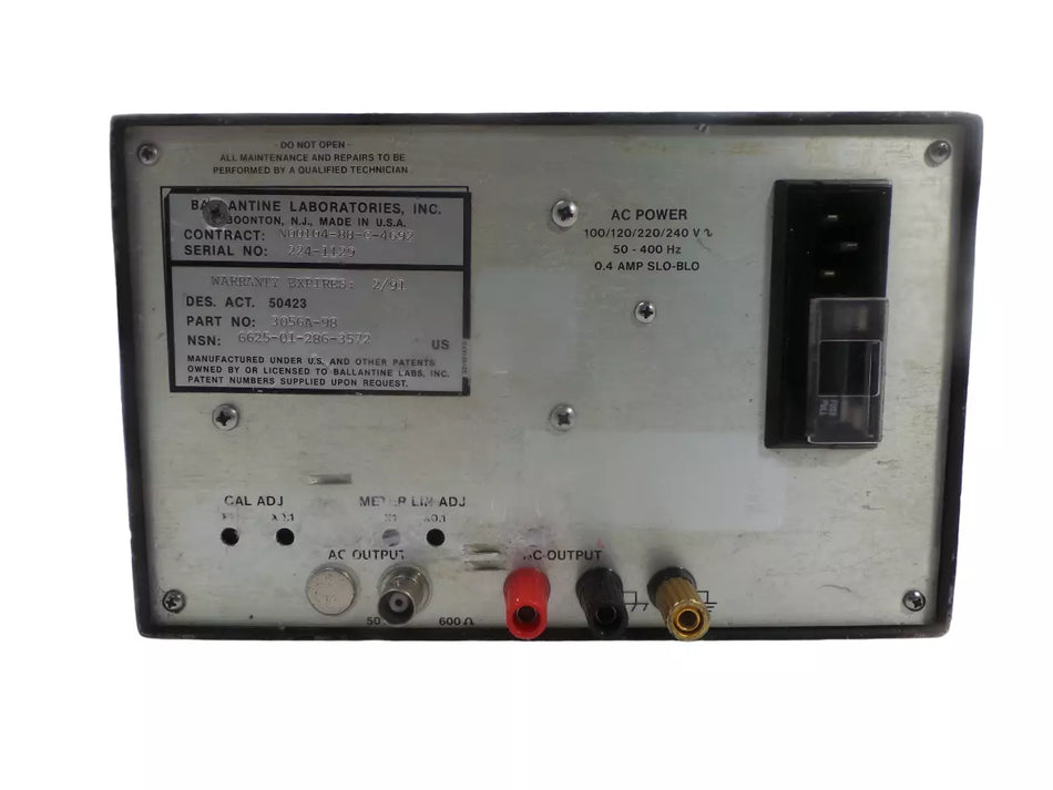 Ballantine AC Voltmeter 3056A-98
