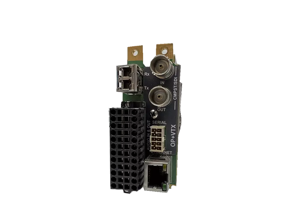 Harris OP+VTX+D Autosensing Bi-Directional HD Video and Analog Audio Receiver