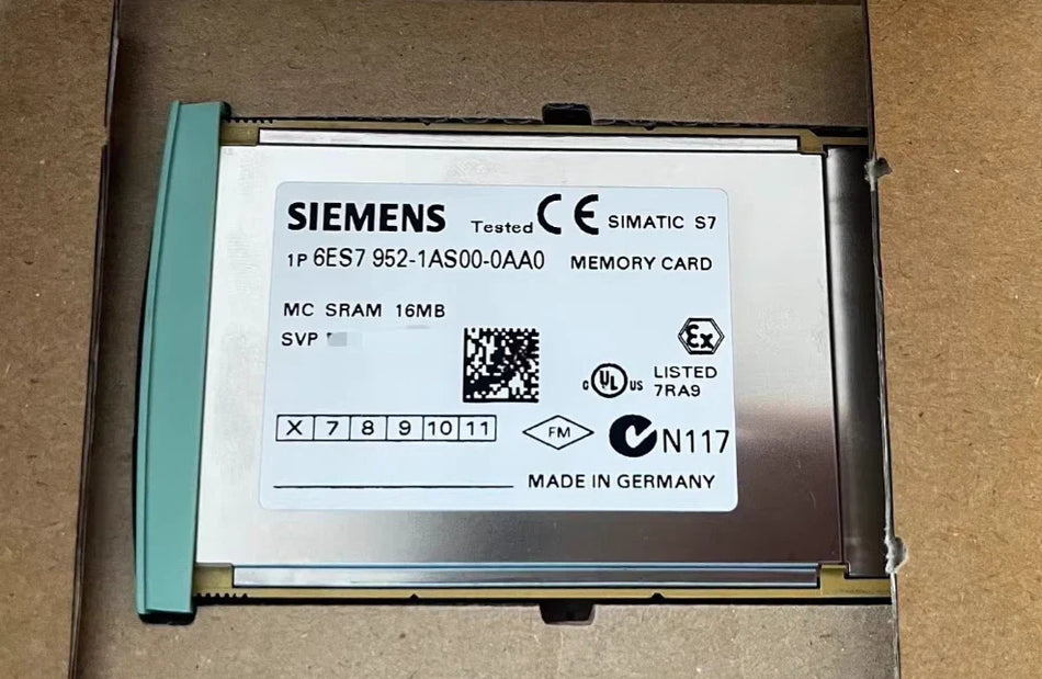 Siemens 6ES7952-1AS00-0AA0 S7-400 Memory Card - High Performance PLC Storage Module