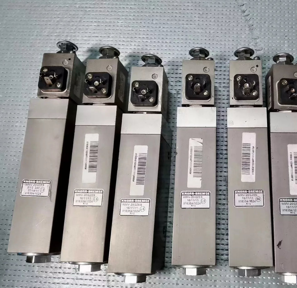 1pc USED KNORR-BREMSE WMV-20/2ZES Solenoid Valve TESTED