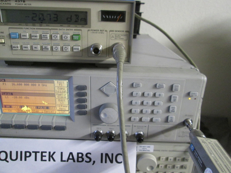 RF Power Meter 26.5 GHz Sensor by HP
