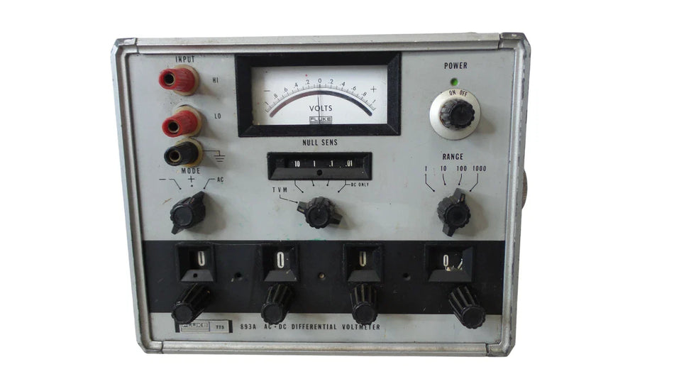 Fluke 893A AC-DC Differential Voltmeter - Free Shipping