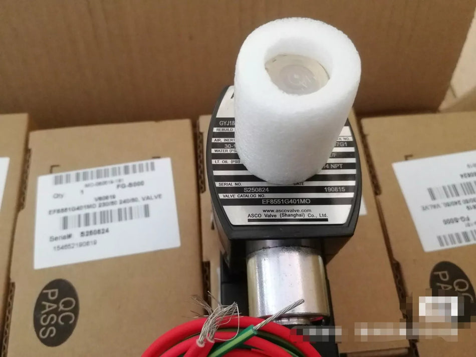 24VDC Solenoid Valve EF8551G401MO 1pc NEW