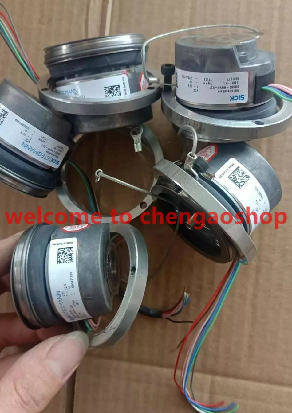 1pc USED SICK SRS50-HGV0-K21 Encoder TESTED #V6B9 CH