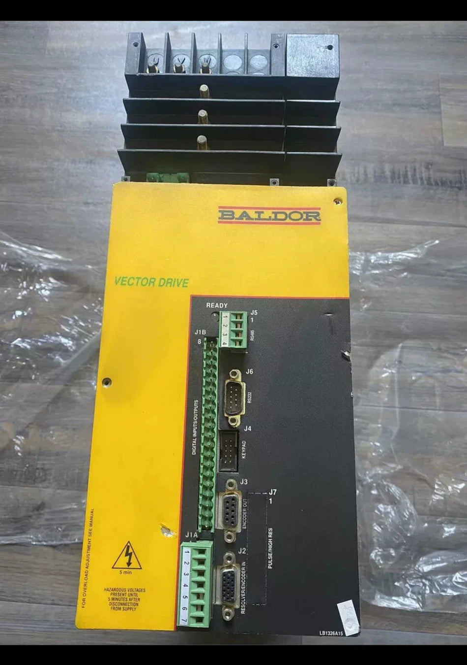 BALDOR VE0667A03 Industrial Motor 3-Phase 1/2 HP