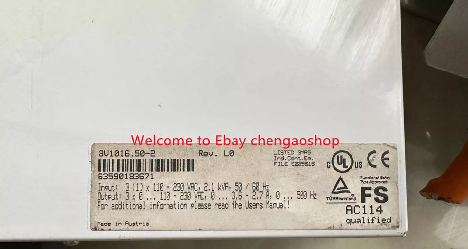 100% tested ACOPOS 1016 8V1016.50-2 ( by or DHL) #U2520D YG