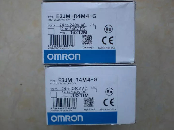 OMRON E3JM-R4M4-G Photoelectric Switch for Industrial Use