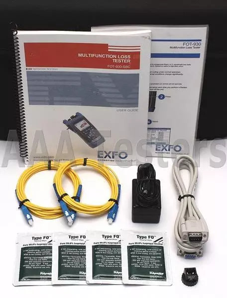 EXFO MaxTester II FOT-932X SM Fiber Loss Tester FOT-932X-5-SBC-VFT-A-EI FOT-930
