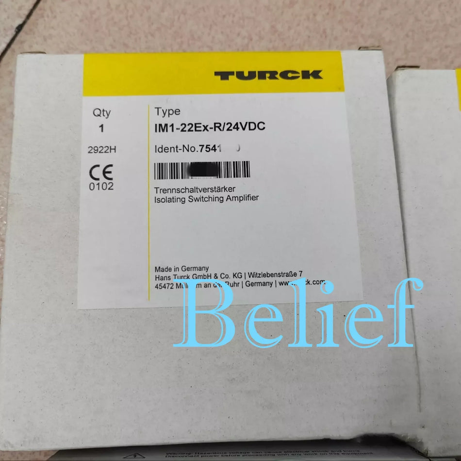 1pc TURCK IM1-22Ex-R/24VDC Brand new Safety barrier module Fast delivery
