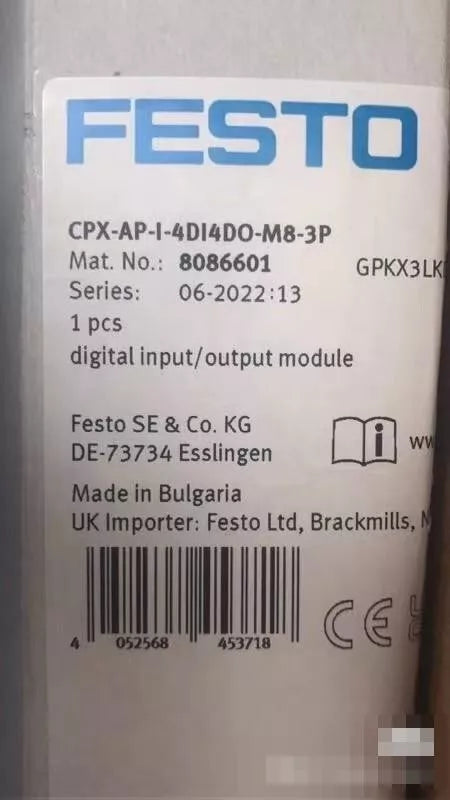 1pc NEW CPX-AP-I-4DI4DO-M8-3P 8086601 Module #V0CB CH