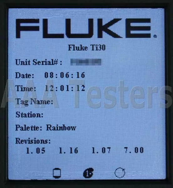 Fluke Ti30 20Hz 160 x 120 Infrared Thermal Imaging Camera IR Imager Ti Ti-30