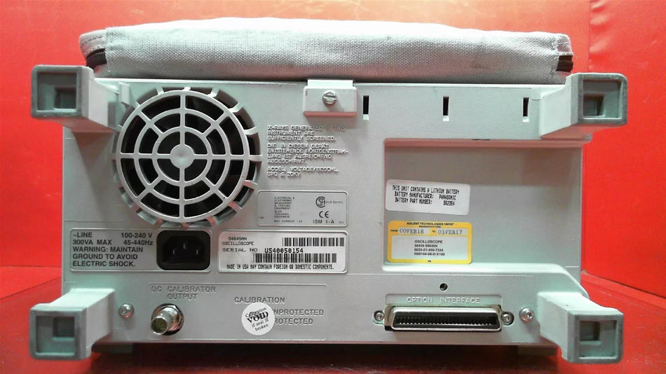HP - Agilent - Keysight 54645A 100MHz Oscilloscope with 10074B probe