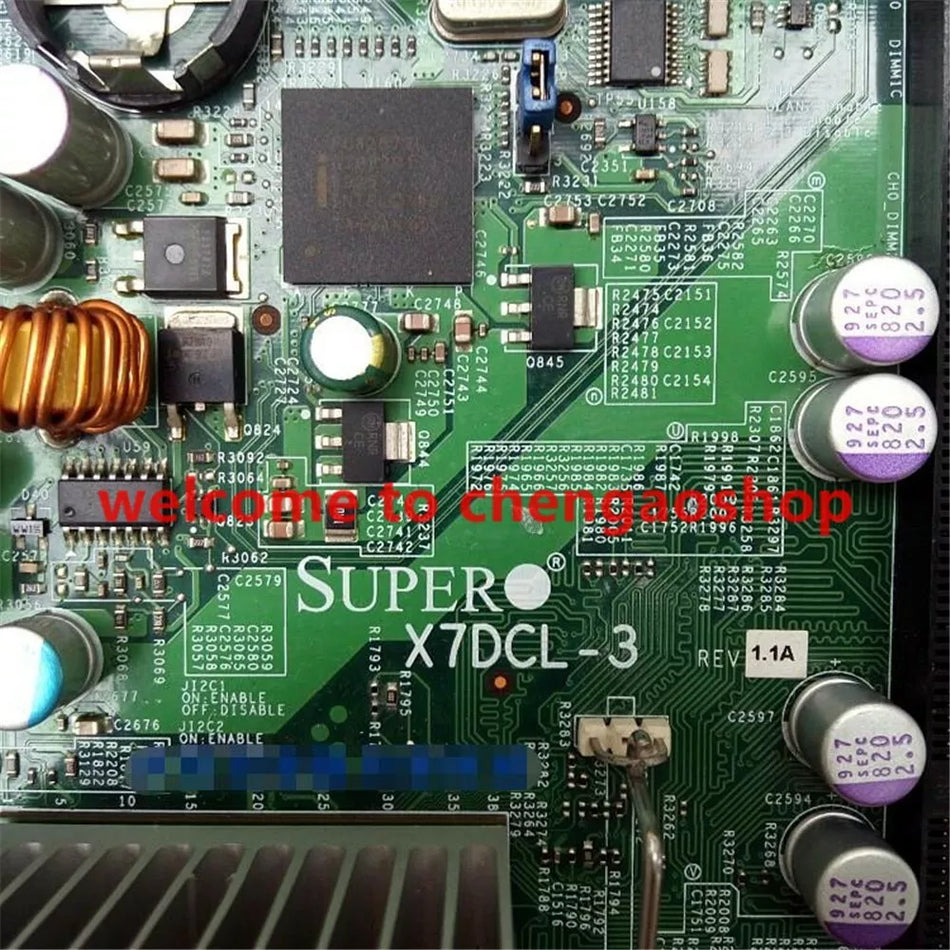 1pc NEW SuperMicro X7DCL-3 LGA771 5000V Motherboard #VA90 CH