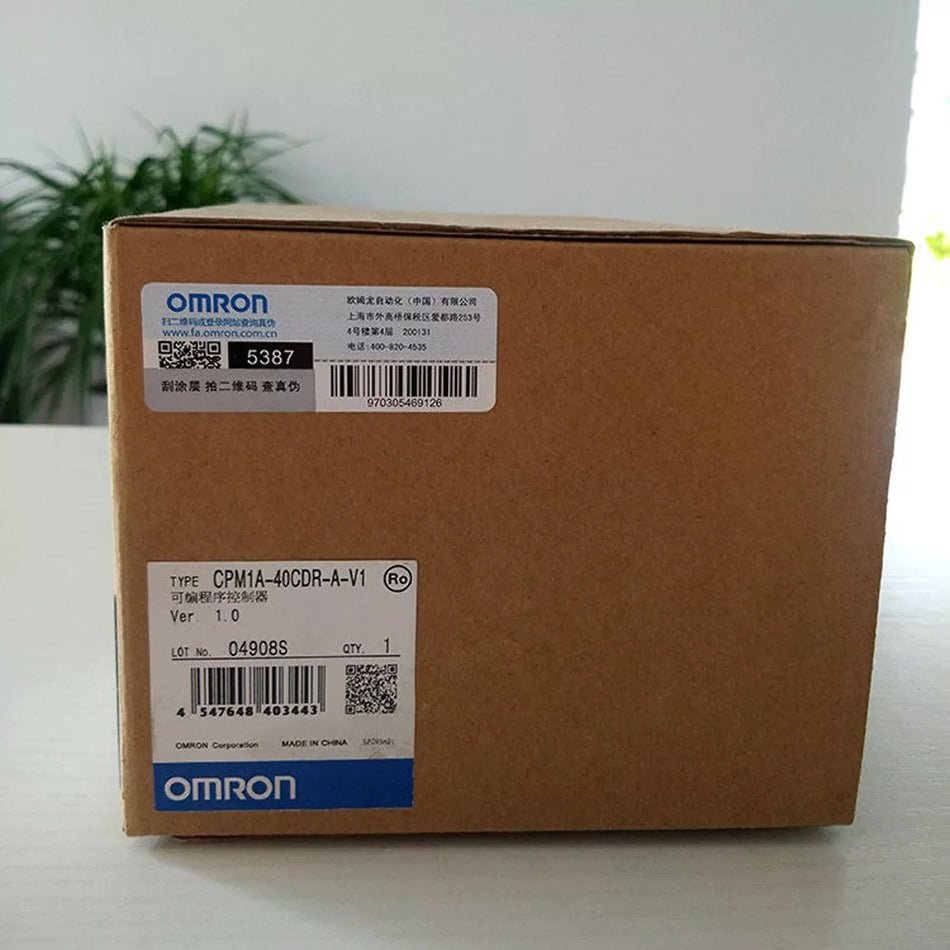 New OMRON CPM1A-40CDR-A-V1 Programmable Controller In Box Expedited Shipping