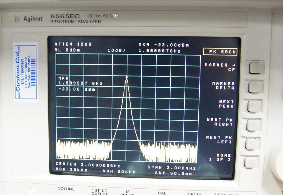 Agilent E4431B 250kHz - 2GHz ESG-D Series Signal Generator