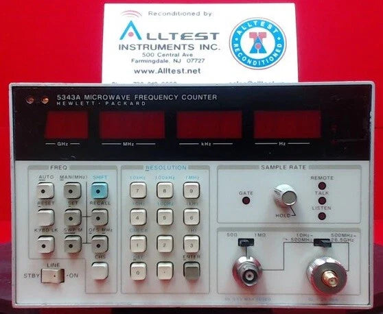 HP Agilent Keysight 5343A Frequency Counter 10 Hz to 26.5 GHz