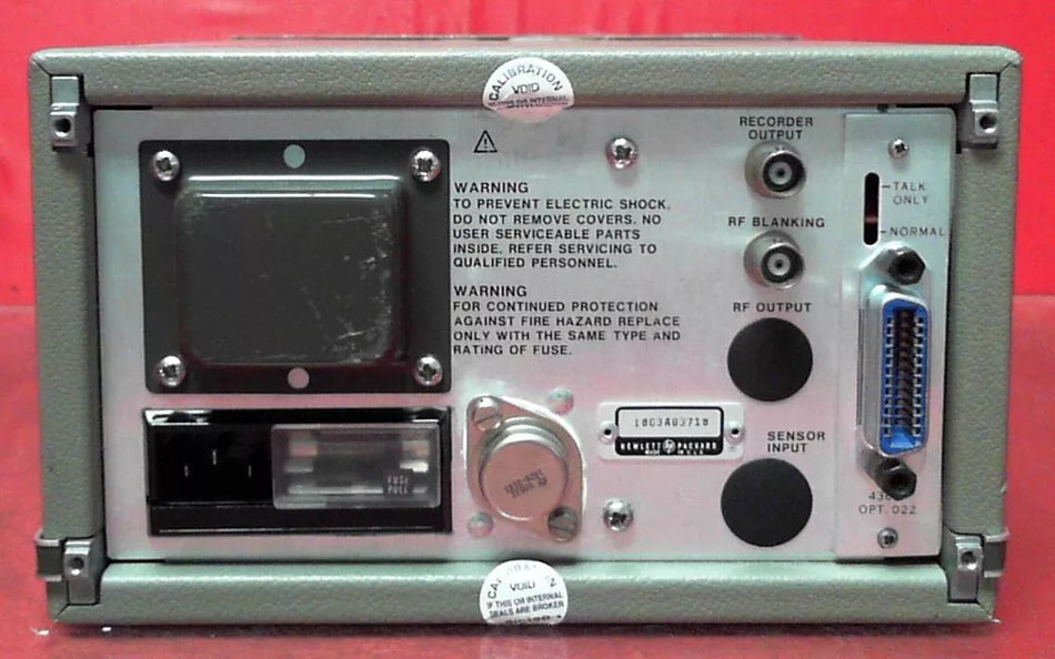 Agilent/Keysight 436A 1803A03718 RF Power Meter