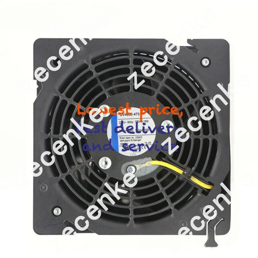 DV4650-470 Axial Cooling Fan 230VAC 120/110mA 120x120x38mm Cabinet Fan