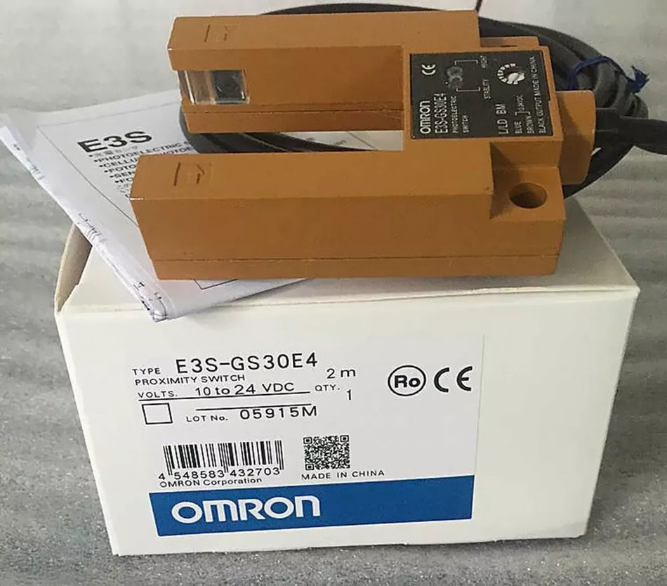 1PCS New Omron Photoelectric Switch E3S-GS30E4 E3SGS30E4 In Box Free Shipping