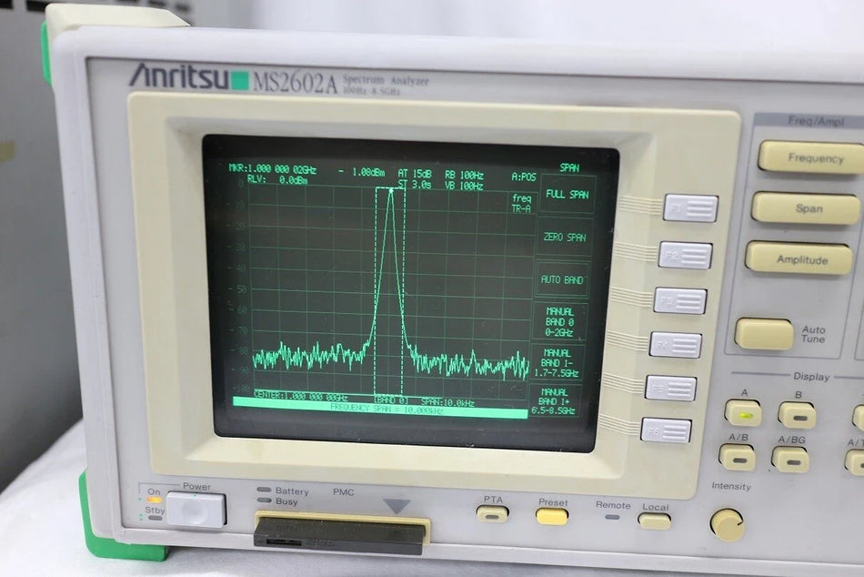ANRITSU MS2602A Spectrum Analyzer with Frequency Range up to 9 kHz - 44 GHz