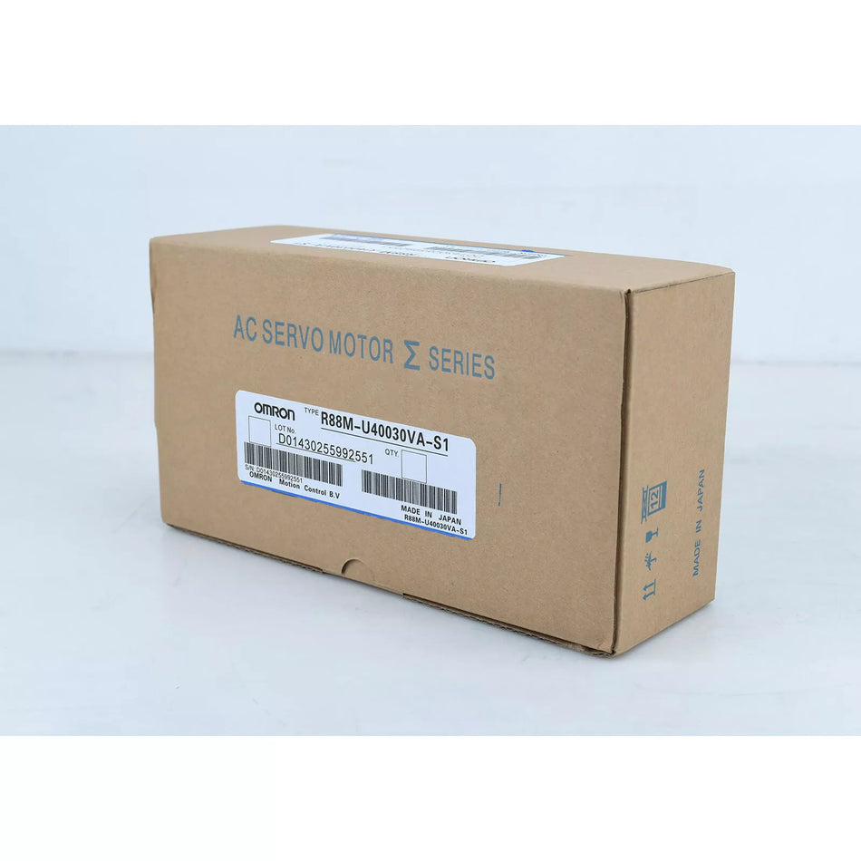 Omron R88M-U40030VA-S1 Servo Motor for Industrial Automation