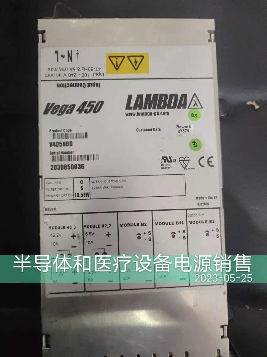 1PC USED LAMBDA VEGA 450 V405NBD