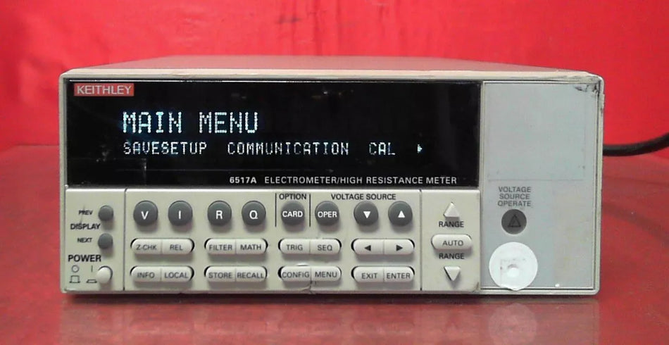 Keithley 6517A 0657399 Electrometer/High Resistance meter with IEEE
