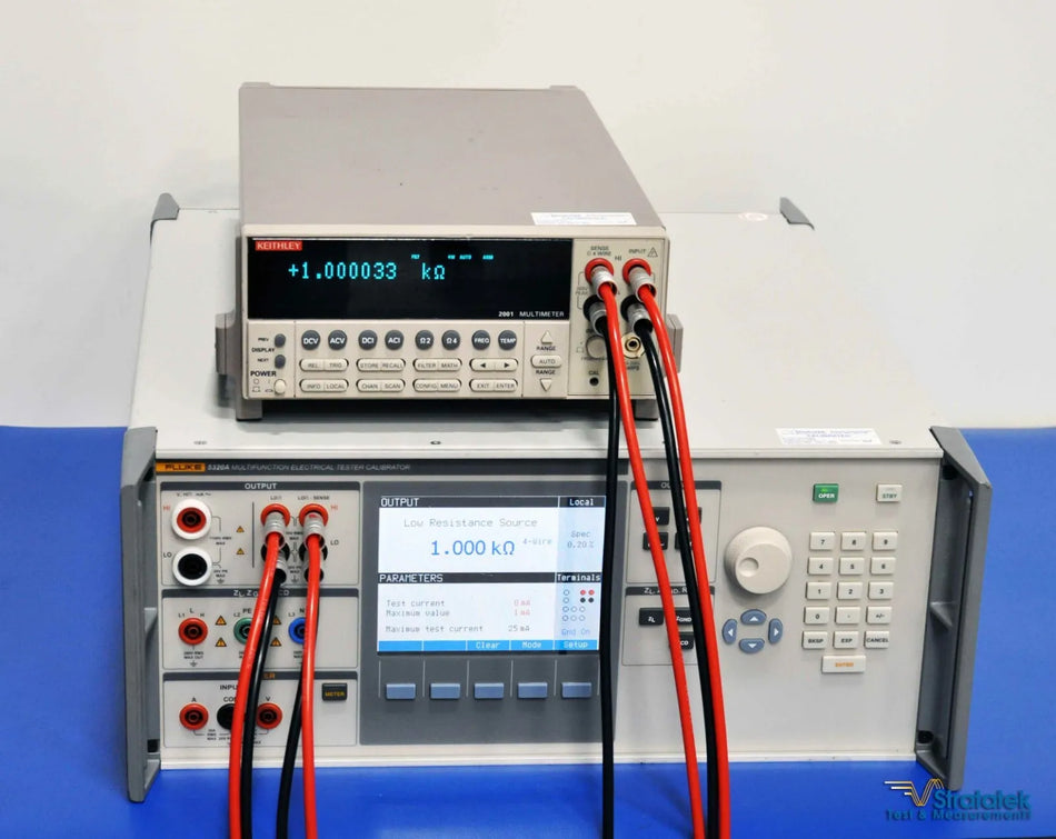 Fluke 5320A Multifunction Electrical Tester Calibrator NIST Calibrated