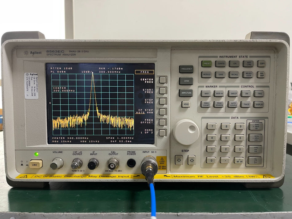 Agilent 8563EC Spectrum Analyzer 9KHz-26.5GHz