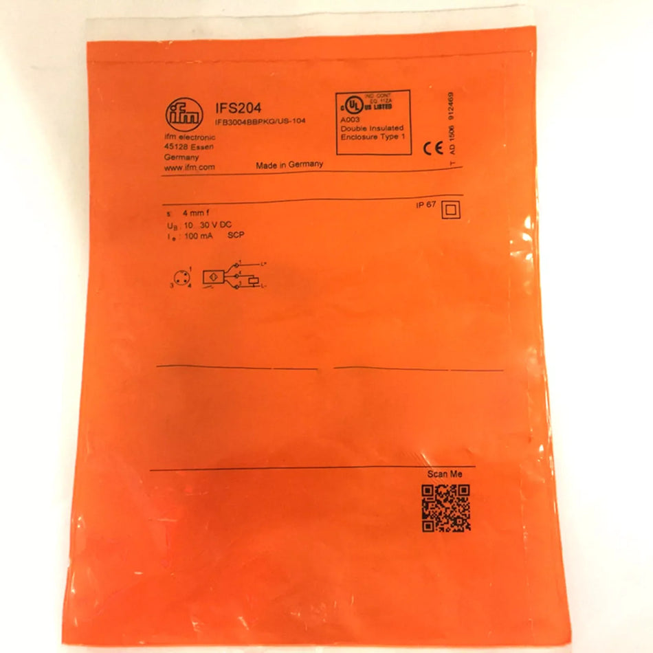 1PC New IFM IFS204 Proximity Switch Sensor Expedited Shipping