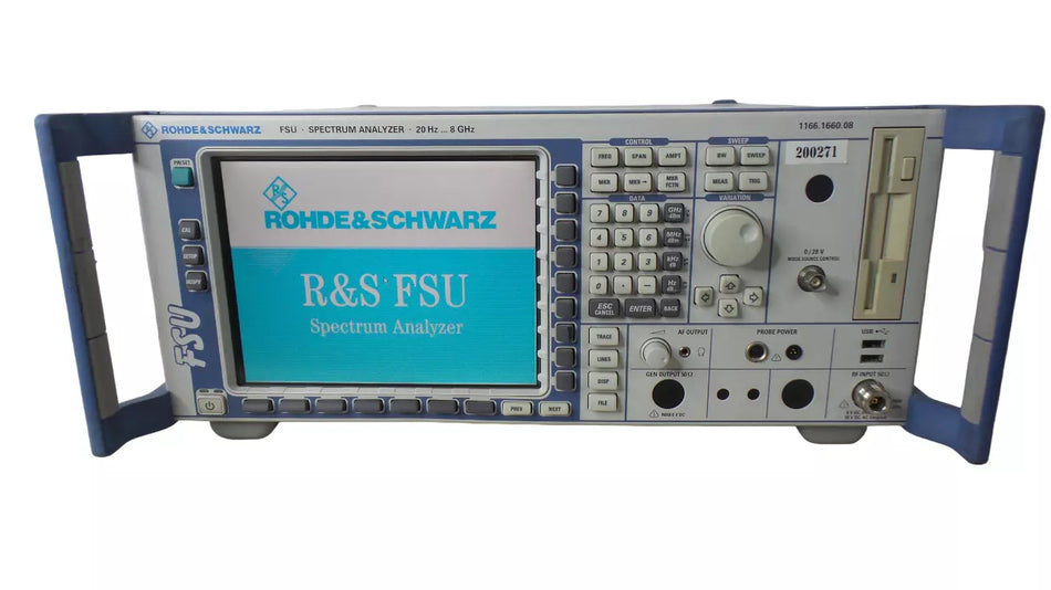 Rohde & Schwarz FSU-8 20 Hz - 8 GHz Spectrum Analyzer