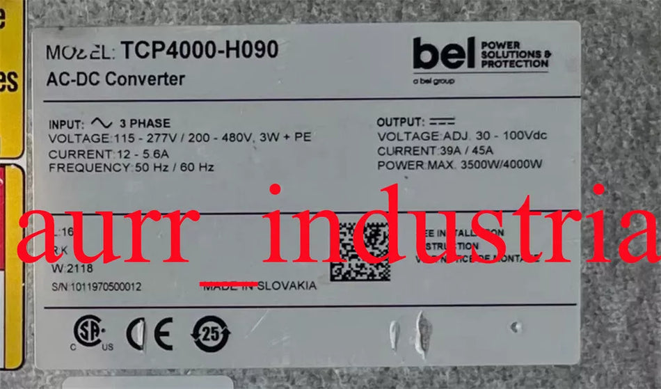 1 second-hand TCP4000-H090 power module FedEx or DHL