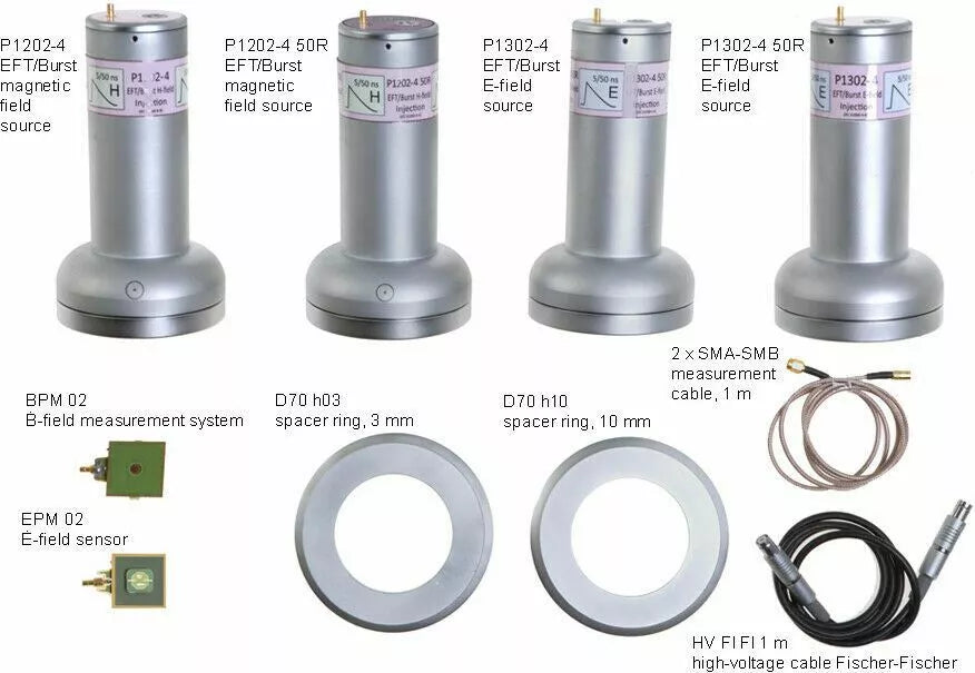 Langer EMV P1202-4 / P1302-4 Probe Set EFT/Burst Field Coupling EMC Tools