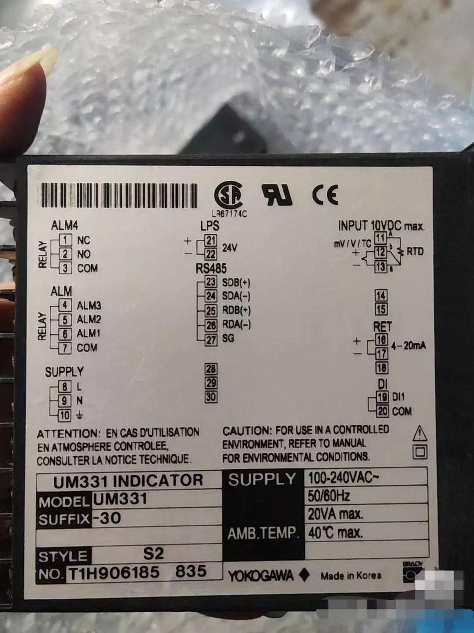 1pc USED UM331-30 Temperature Controller TESTED By DHL or FedEx #VFE6 CH