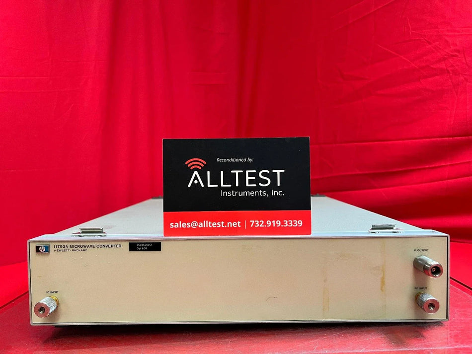 Agilent/Keysight 11793A Opt. H04 Microwave Down-Converter for 8902A, 2536A00354