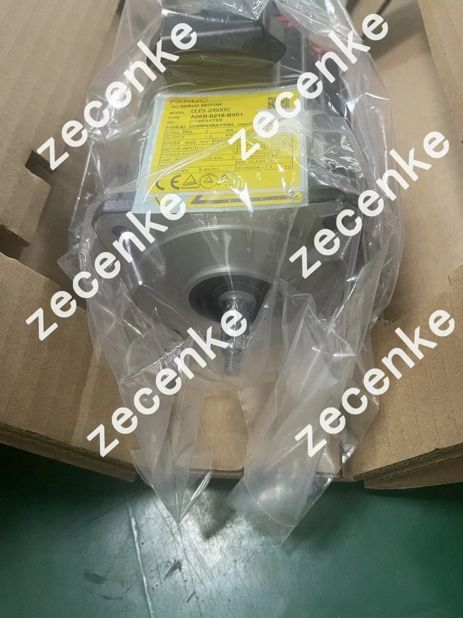 Brand New FANUC Servo Motor A06B-0218-B001 with Fast Shipping via DHL/FedEx