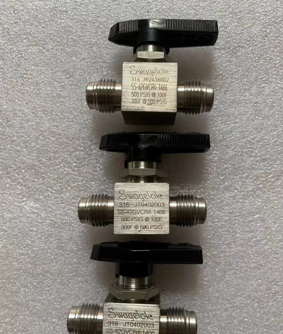 1pc USED Swagelok SS-42GVCR4-1466 1/4VCR Ball Valve TESTED