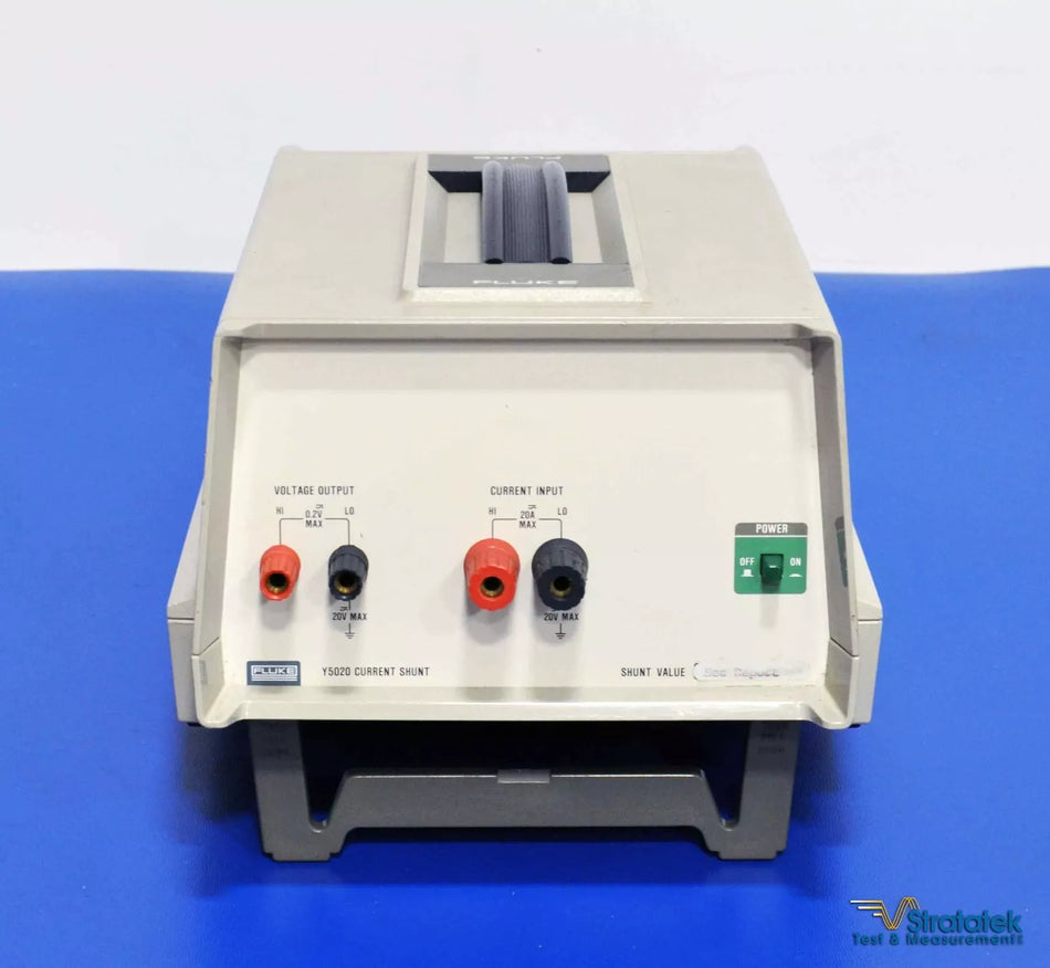 Fluke Y5020 Precision AC Current Shunt AC/DC Shunt 20A 5kHz