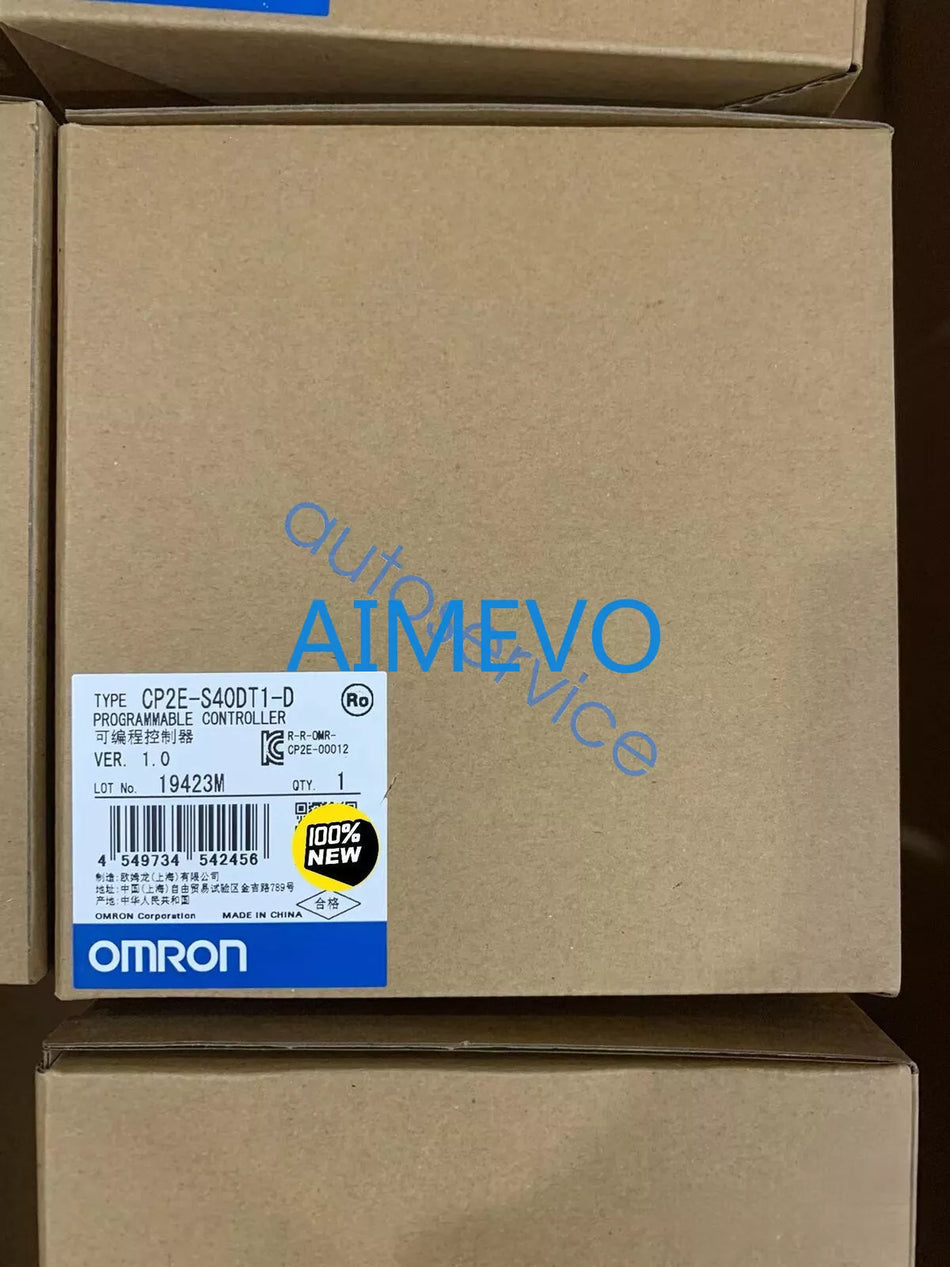 New Omron CP2E-S40DT-D Programmable Controller