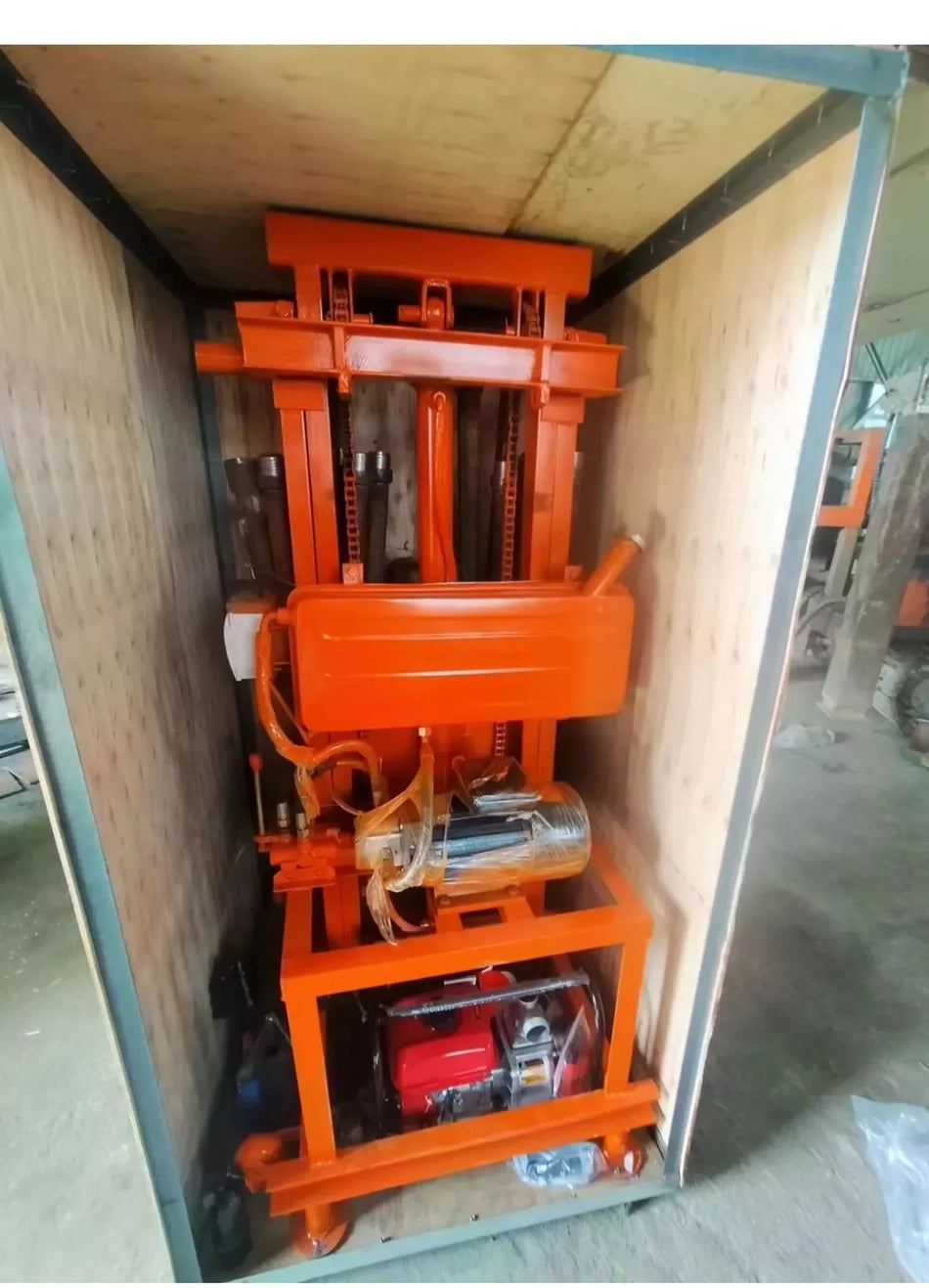 Electric Drilling Machine Hydraulic Drilling Rig Small 100m 4000W Water Well Rig