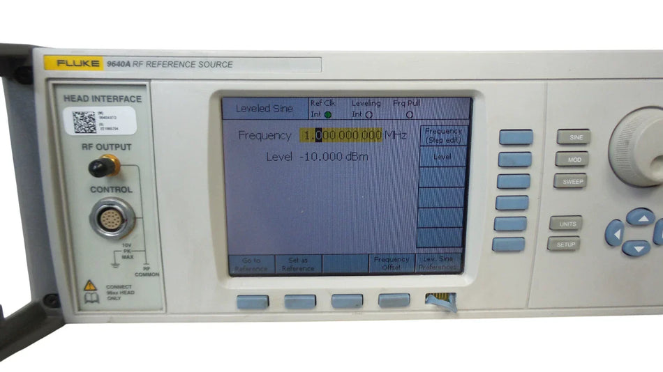 FLUKE 9640A RF Reference Source Model 9640A-STD